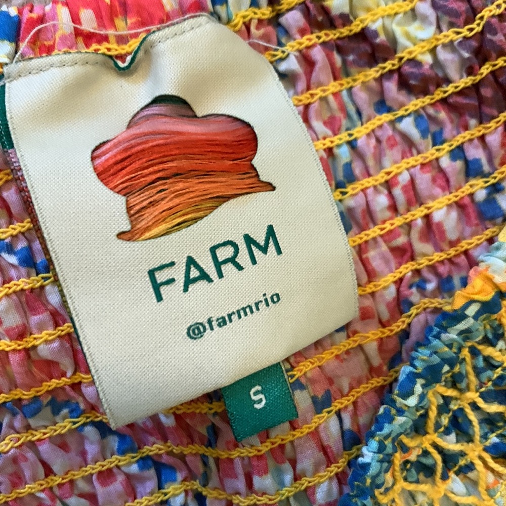 FARM Rio Colorful Patchwork Mini Dress - Picture 14 of 16